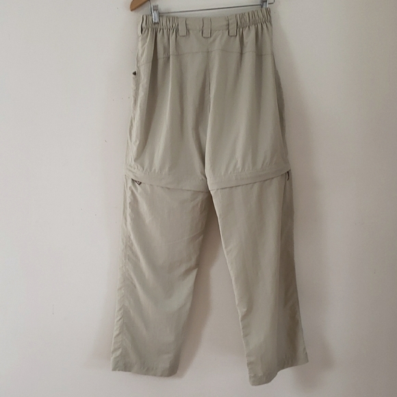 White Sierra Women Convertible Hiking Pants, Stone Color, Size M - Picture 8 of 13